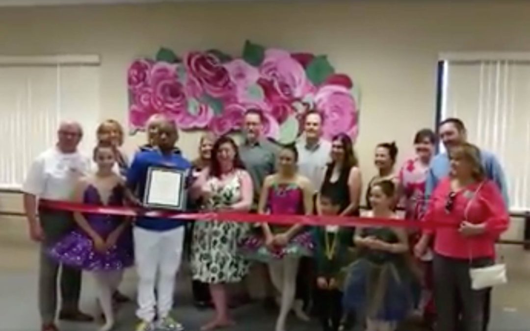 Tenth Anniversary ribbon cutting with Tucson Metro Chamber.