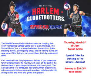 Harlem Globetrotters Spread Game