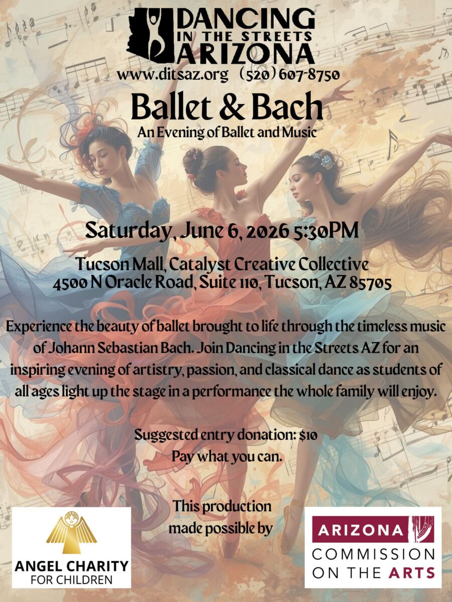 Ballet & Bach-An Evening of Ballet and Music Flyer
